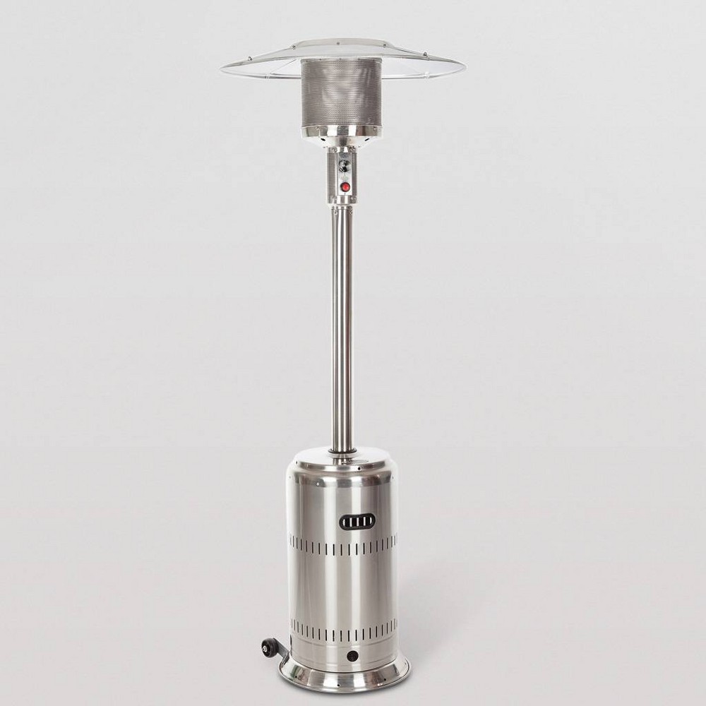 UPC 690730017753 product image for Commercial Patio Heater - Stainless Steel - Fire Sense, Silver | upcitemdb.com