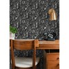 Disney Tim Burton's the Nightmare Before Christmas Forest Kids' Peel and Stick Wallpaper Black - 4 of 4