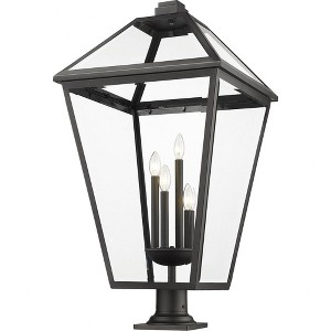 Z-Lite Talbot 4 - Light Lantern in  Black - 1 of 4