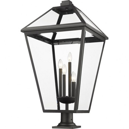 Z-Lite Talbot 4 - Light Lantern in  Black - image 1 of 4