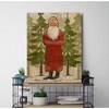Courtside Market Santa In The Pines 16x20 Gallery-Wrapped Canvas - 2 of 4
