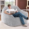 FFKQBH Beanbag Chair (Light Grey) - 2 of 3