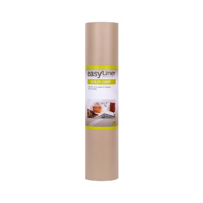 Duck Solid Grip EasyLiner Non Adhesive Wire Shelf Liner, 20" x 22' Taupe