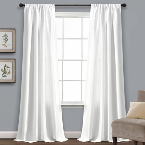 LV WHITE CURTAIN SET