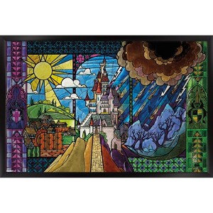 Trends International Disney Beauty and the Beast (1991) - Enchanted Castle Art Framed Wall Poster Prints - 1 of 4