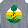 Women's - Peanuts - Woodstock Shamrock Graphic Racerback Tank - 2 of 4