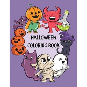 Halloween Coloring Book for Kids - by  Lulu and Bell (Paperback) - 1 of 1