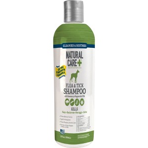 Natural Care Flea & Tick Shampoo for Dogs - 12 fl oz - 1 of 2