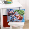 Marvel The Avengers I Am A Hero Blue, Green, and Red Decorative Toddler Pillow - 4 of 4