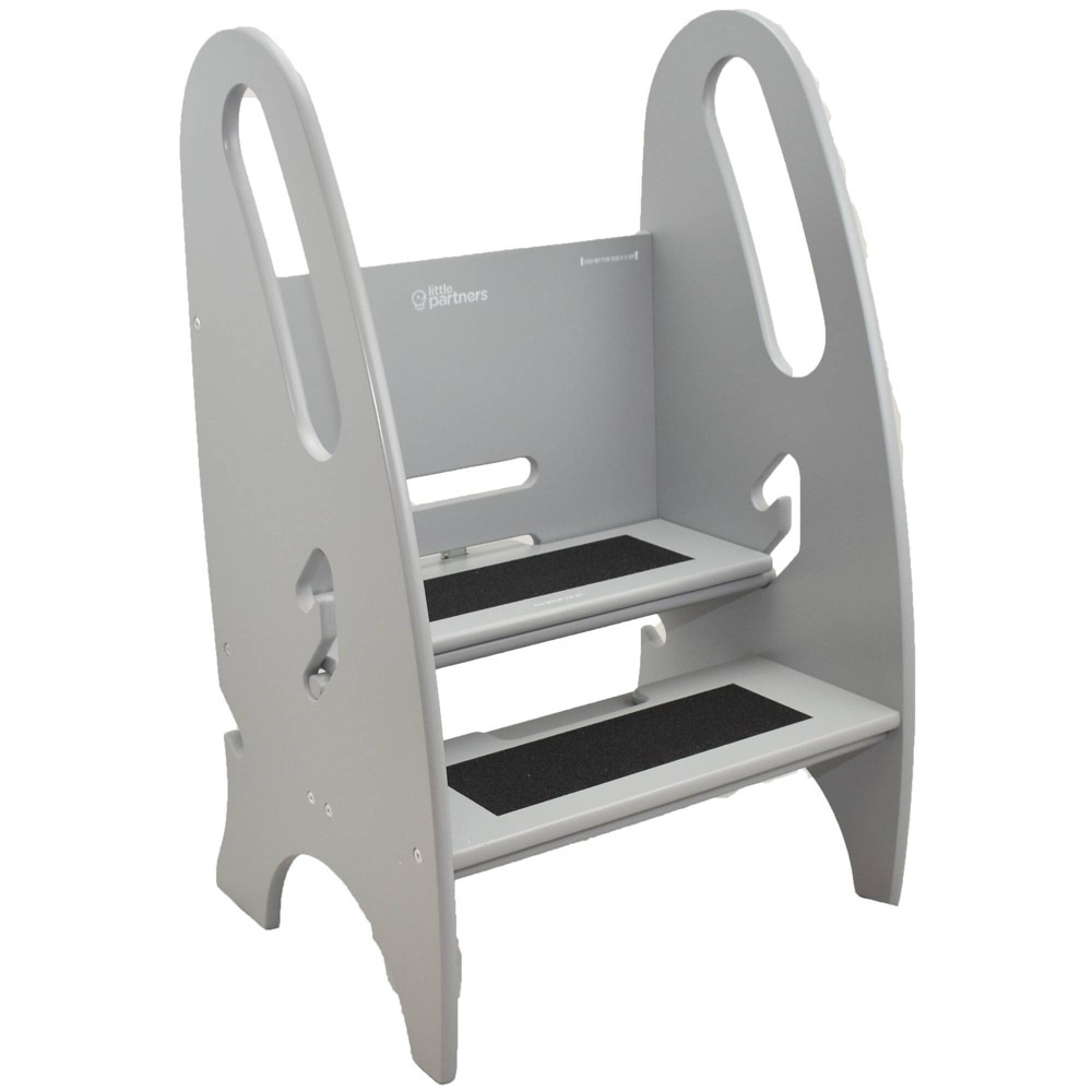 Photos - Ladder Little Partners 3-in-1 Silver Drop Growing Step Stool