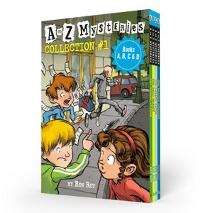 A to Z Mysteries Boxed Set Collection #1 (Books A, B, C, & D) - by  Ron Roy (Mixed Media Product) - 1 of 1