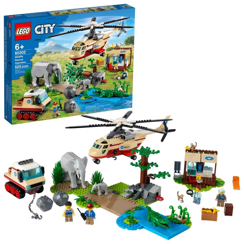 LEGO City Wildlife Rescue Operation 60302 Building Kit, 1 of 8