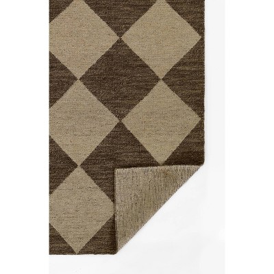 Palau Geometric Hand-Knotted Wool Area Rug - Brown, 8' x 10'