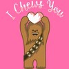 Girl's Star Wars Valentine's Day I Chews You Heart Crop T-Shirt - 2 of 3