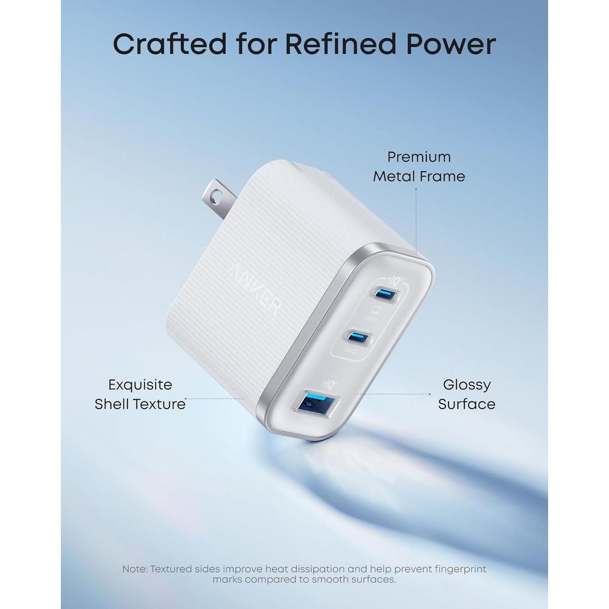 Anker Nano Charger, Ultra-Fast 70W Output 3-Port - thumbnail 5