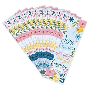 Dicksons Jesus Yesterday Today Forever - Hebrews 13:8, Multicolor 5.8 x 2.63 Inch Paper Bookmark; Pack of 12 - 1 of 3