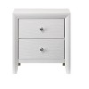 NicBex Nightstand with 2 Drawers,Side Table with Rustic Finish and Handles,Modern Bedside Table for Bedroom,Living Room - 2 of 4