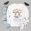 Simply Sage Market Women's Graphic Sweatshirt Might Haunt U Later - 3 of 4