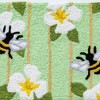 Jellybean Honey Bees Washable Doormat – 20" x 30" Indoor/Outdoor, Cheerful Bee-Themed Accent Mat for Porch, Patio, or Entryway - 2 of 3