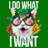 Men's Lost Gods I Do What I Want Kitten T-Shirt - 2 of 4