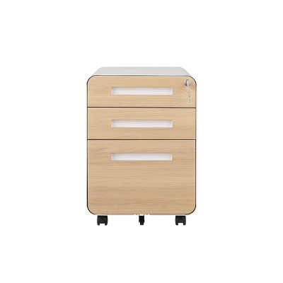 Under Desk Filing Cabinet On Wheels 3 Drawer Lockable File Cabinets Office Storage Cabinets Metal Filing Cabinet-The Pop Home