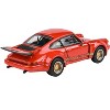 Porsche 911 Carrera RSR 3.0 Guards Red with Gold Stripes and Wheels 1/64 Diecast Model Car by Paragon - 2 of 4