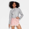 Women's Faux Leather Fitted Moto Jacket - Wild Fable™ - 2 of 3