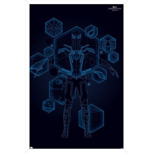 Trends International Marvel Spider-Man: No Way Home - Tech Framed Wall Poster Prints - 1 of 4