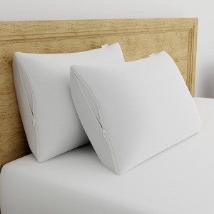 AllerEase Jumbo 2pk Ultimate Pillow Protector - 1 of 4