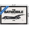 Trends International DC Comics Batman: 85th Anniversary - The Batmobile 1997 Framed Wall Poster Prints - 3 of 4
