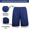 Jump Start Men's Mesh Quick Dry Athletic Performance Shorts - 4 of 4