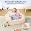 GOTGELIF 2-in-1 Kids Folding Sofa Chair Soft Toddler Couch & Lounger Gifts for Kids - 4 of 4