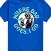 Boys' - The Mandalorian - Where Dad Goes I Go Short Sleeve Graphic T-Shirt - 2 of 4
