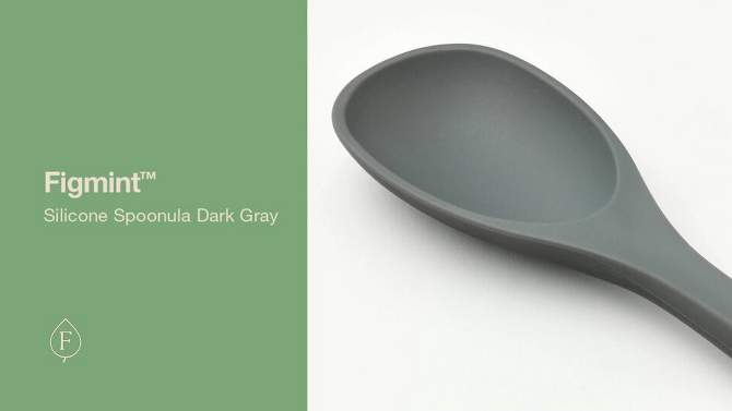 Silicone Spoonula Dark Gray - Figmint&#8482;, 2 of 5, play video