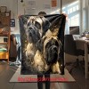Mastiff Pattern Soft Polyester Pet Blanket for Dogs, Perfect for Home, Office, or Christmas Gift Decor, Dog Blanket. - 3 of 4