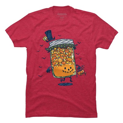 Men's Design By Humans Halloween Jam By nickv47 T-Shirt