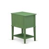 East West Furniture,Wood Nightstand with 2 Wood Drawers for Bedroom, Stable and Sturdy Constructed - 4 of 4