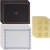 Sustainable Greetings 24 Pack Award Certificate Holder & Cover with Gold Stickers for Letter Size Documents, Files & Graduation Diploma, Black - 3 of 4