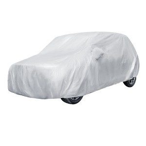 Unique Bargains Polyester Breathable Waterproof All Weather Protect Car Cover - 1 of 4