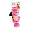 Outward Hound Fire Biterz Flamingo Dog Toy - S - 3 of 3