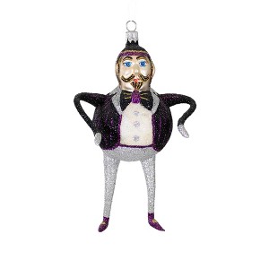 Larry Fraga 6.0 Inch The Butler Did It! Halloween Tree Ornament , Ornament Halloween Spooky (1PC) - 1 of 3