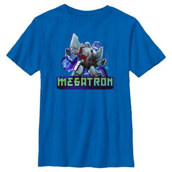 Boy's Transformers: EarthSpark Megatron Badge T-Shirt