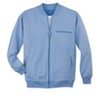 Collections Etc Men's Fleece Zip-Front Long Sleeve Jacket with Pockets - 3 of 4