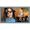 PosterPalooza | Panoramic Textured Blue Picture Frame - UV Acrylic, Foam Board Backing, Hanging Hardware - 2 of 4