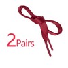 Allegra K Flat Satin Ribbon Solid Color Sports Shoes Sneakers Shoe Laces 2 Pairs - 3 of 4
