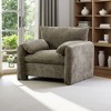 Merax Modern Chenille Oversized Armchair with Wide Armrests - 2 of 4