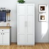 Pantry Cabinet, Kitchen Storage with 2 Doors & 3 Adjustable Shelves, Freestanding Cupboard for Kitchen, Dining & Living Room - 3 of 4