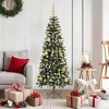 vidaXL Artificial Christmas Tree with 150 LEDs Green 66 x 66 x 150 cm - 2 of 4