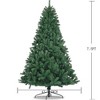 NicBex 6ft Artificial Christmas Tree Hinged Full Tree with 1000 Branch Tips and Metal Stand for Decoration - 2 of 4