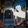 Joyfy 4.5 FT Halloween Scary Flying Ghost Broke Out from Window Inflatable for Halloween Party Indoor Outdoor Yard Garden Lawn Window Decoration - 4 of 4